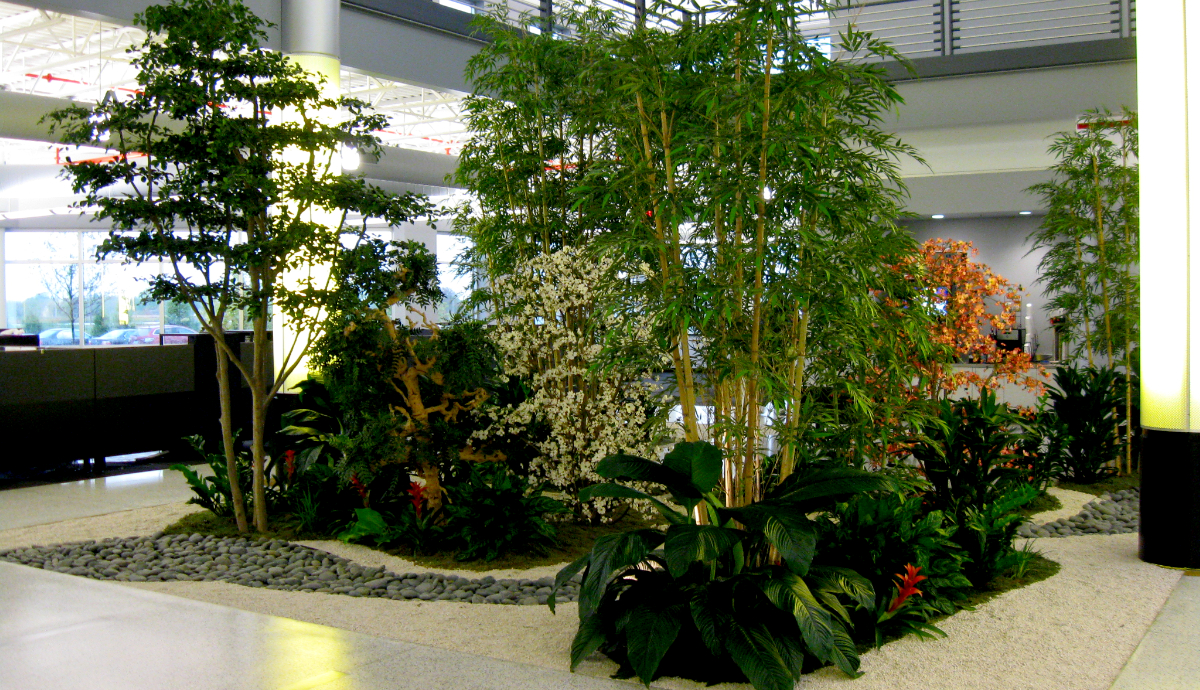 Corporate Interior Greenery Design 15 Ideas